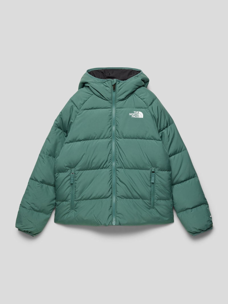 Steppjacke mit Wendefunktion in schilf