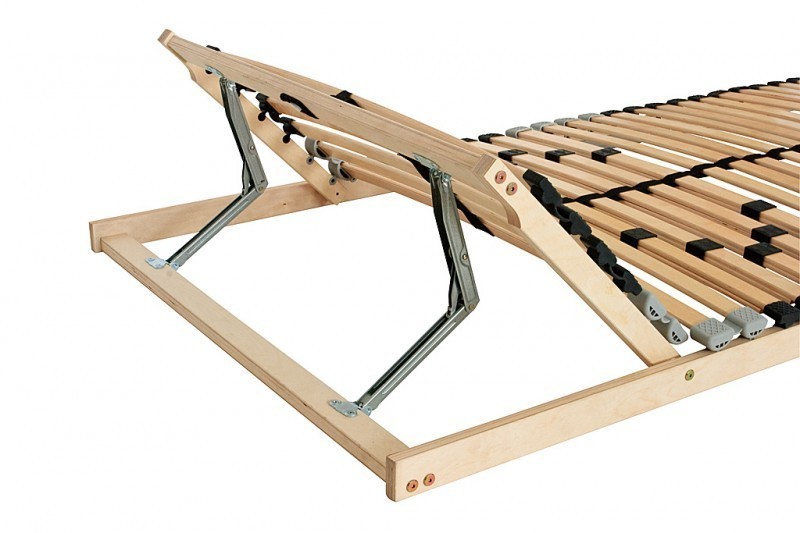 Coemo 7-Zonen- Lattenrost Ergo 100 x 200 cm , Kopfteil verstellbar, zerlegt