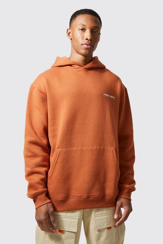 Active Oversize Hoodie mit Trekking Dept Print