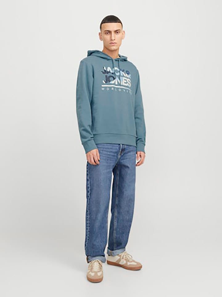 Jack & Jones Hoodie in Blau günstig kaufen