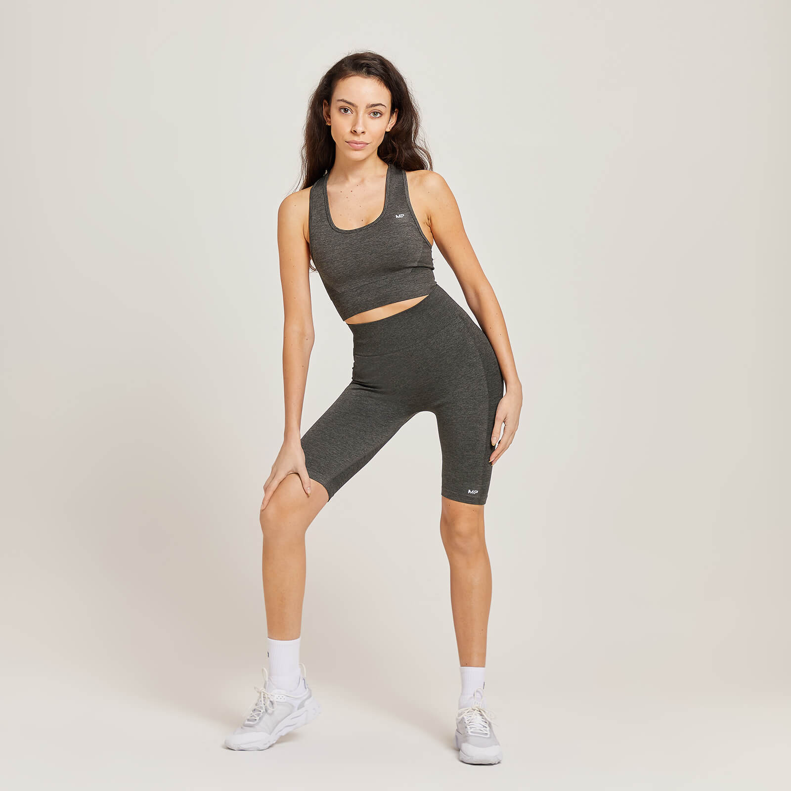 Cycliste taille haute MP Curve pour femmes – Carbone chiné
