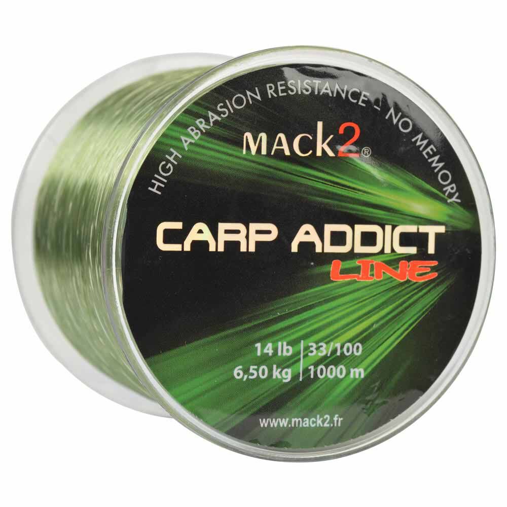 Nylon carp mack2 carp addict line 1000 m