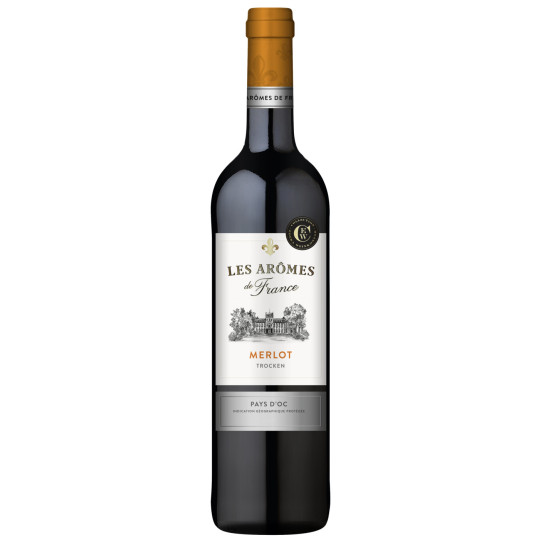 Les Arômes de France Merlot Rotwein trocken 0,75L