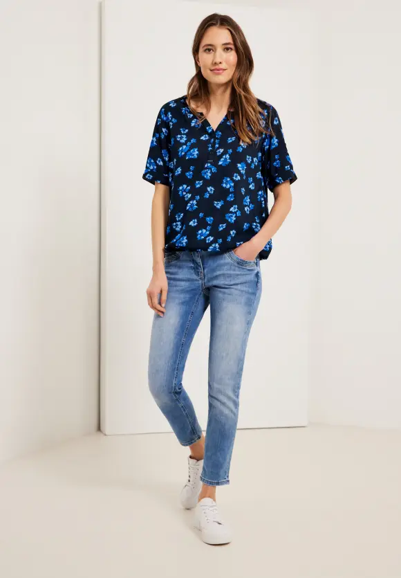 CECIL Bluse mit Blumenprint