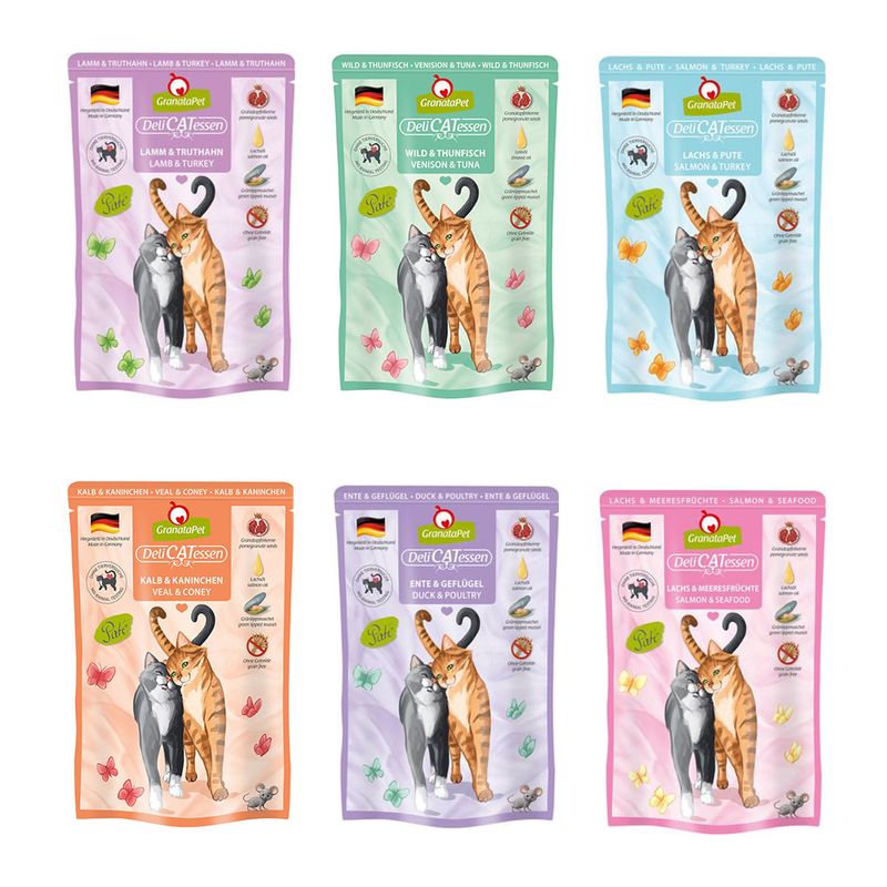 Probierpaket GranataPet DeliCatessen Pouch 12 x 85 g zu TOP-Preisen
