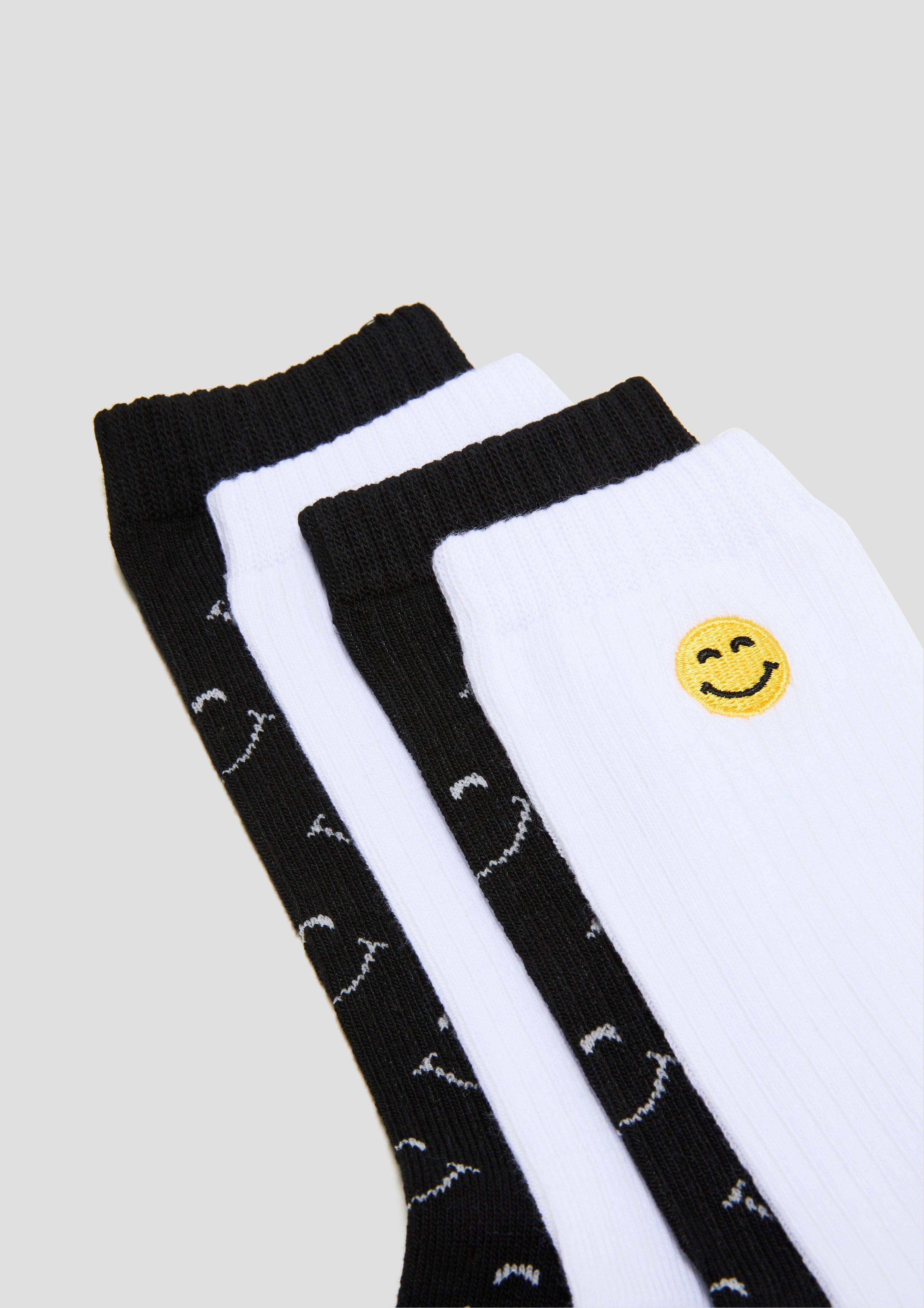 Socken mit Smiley-Details  6007795-0800