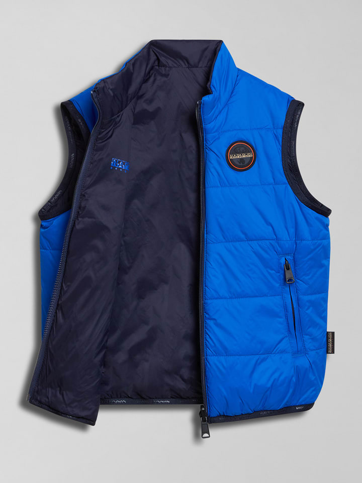 Napapijri Wende-Steppweste in Blau/ Dunkelblau günstig kaufen