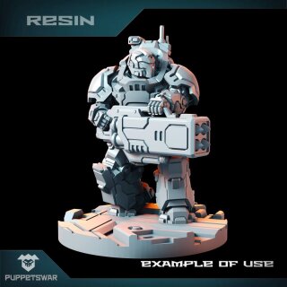 Heavy Prime Gunners Missile Launchers (5)
