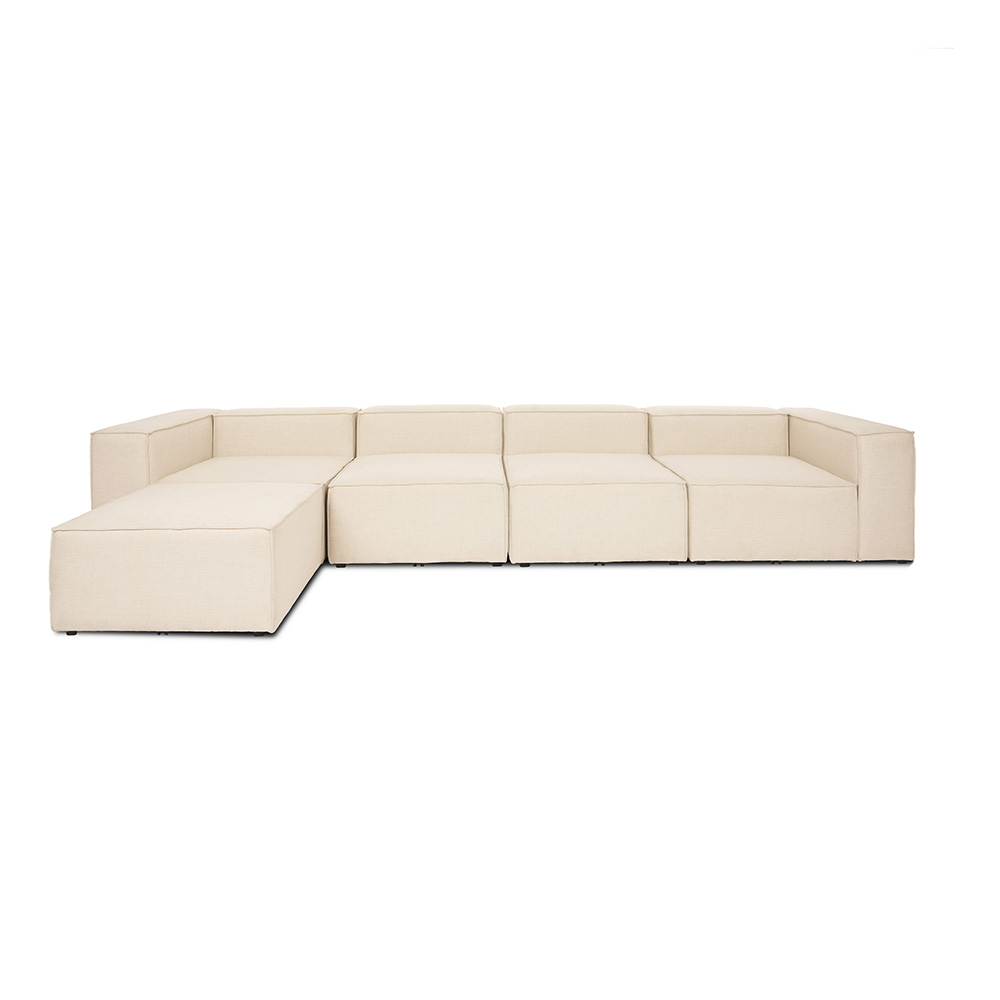 Home Deluxe Modulares Sofa VERONA - XL beige