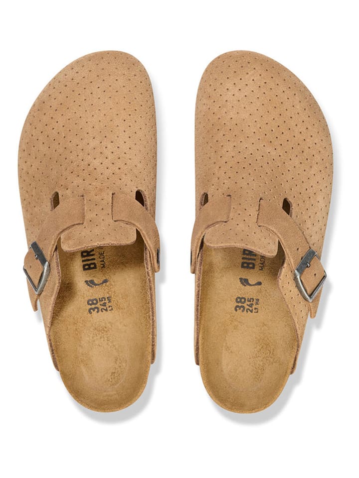 Birkenstock Leder-Clogs 