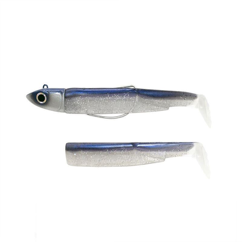 Leurre Souple Shad Fiiish Combo Black Minnow 140 Off Shore 14cm, 40g