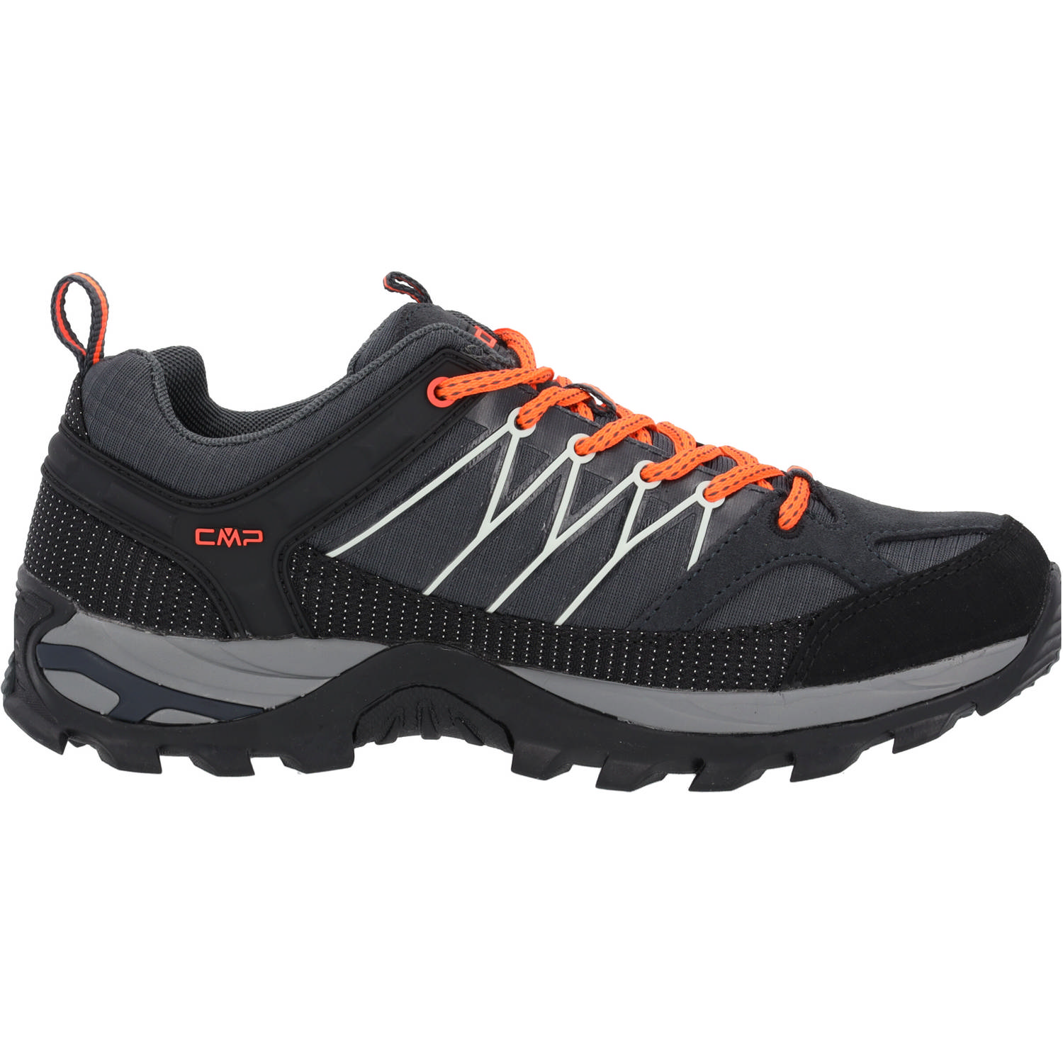 CMP Rigel Low WP 3Q54457, Trekkingschuhe, Herren, anthrazite/flash orange