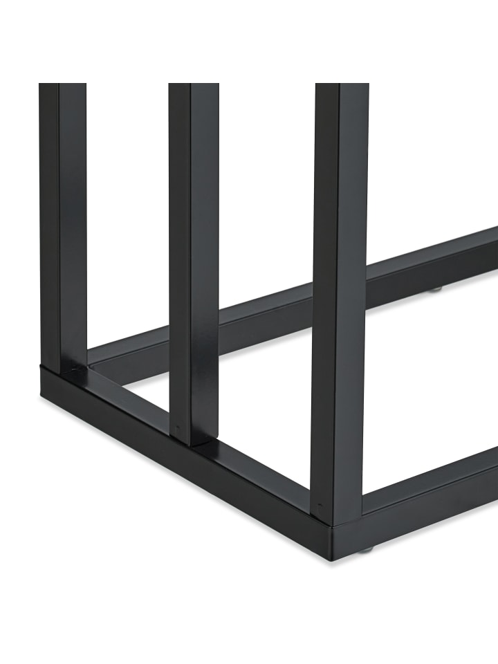 relaxdays Handtuchständer in Schwarz - (B)46 x (H)82,5 x (T)21 cm günstig kaufen onesize