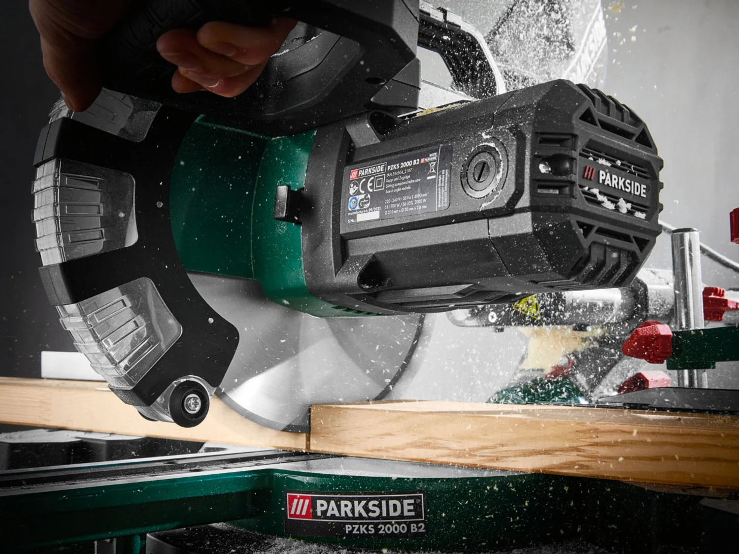 PARKSIDE® miter and pull saw »PZKS 2000«, 2000 W