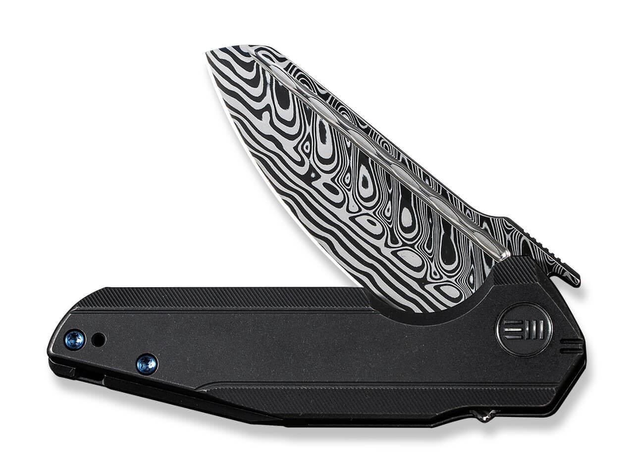 StarHawk Titanium Black Damascus