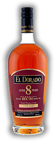 El Dorado 8 Years Demerara Rum El Dorado 8 Years Demerara Rum  Alter 8 J. - 0,7	 Liter - Vol 40%