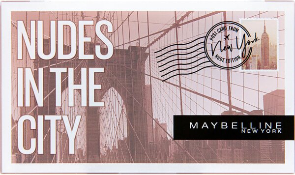 Maybelline Nudes In The City Lidschatten Palette