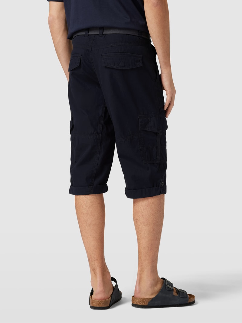 Cargoshorts inklusive Gürtel in marineblau