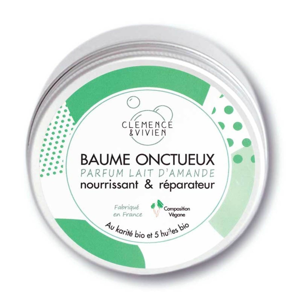 Clemence & Vivien BAUME 150 ML LAIT D'AMANDE BAUME ONCTUEUX MULTIUSAGES