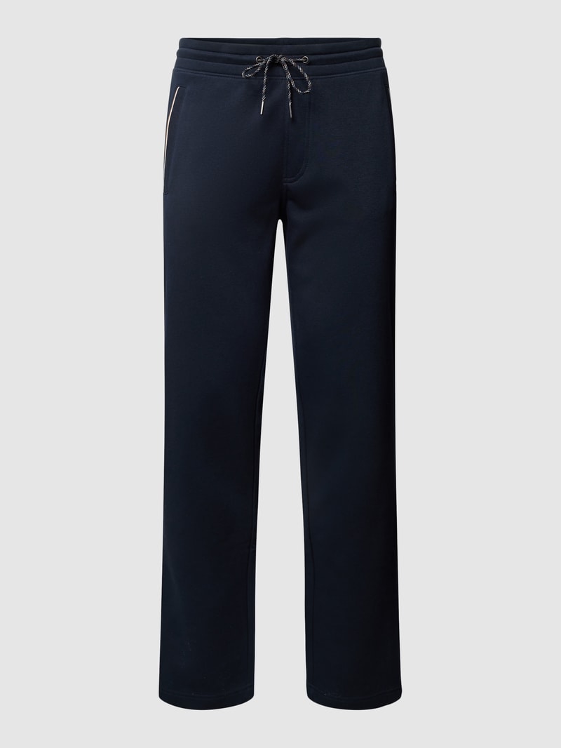 Sweathose mit Eingrifftaschen in marineblau