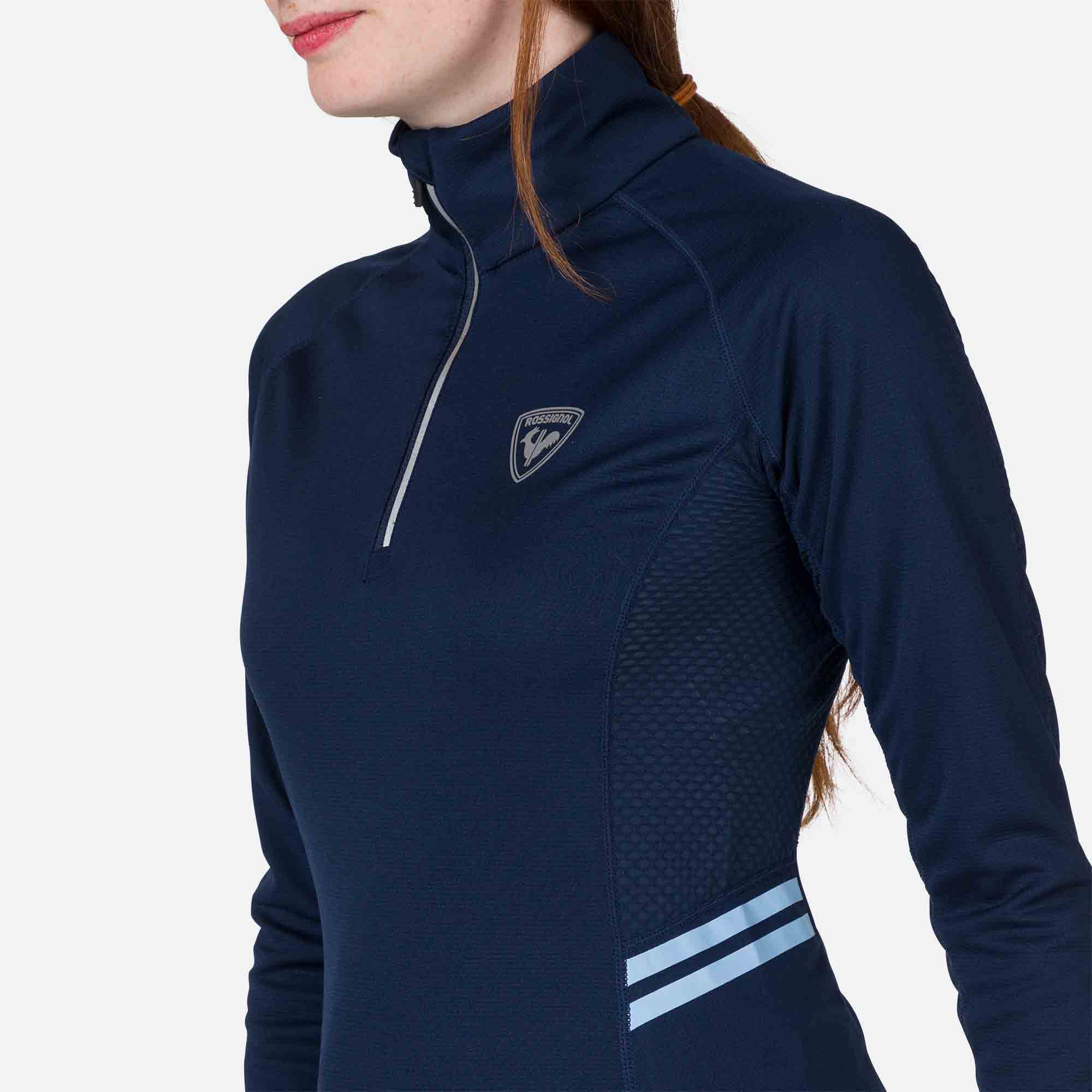 Première couche demi-zip Poursuite femme
