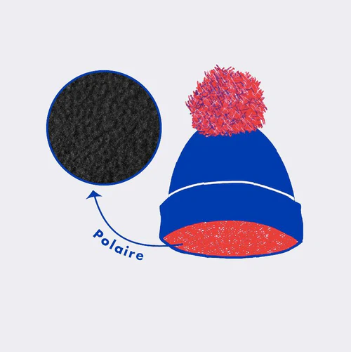 Coral Apple Juice Beanie - Coral Fleece