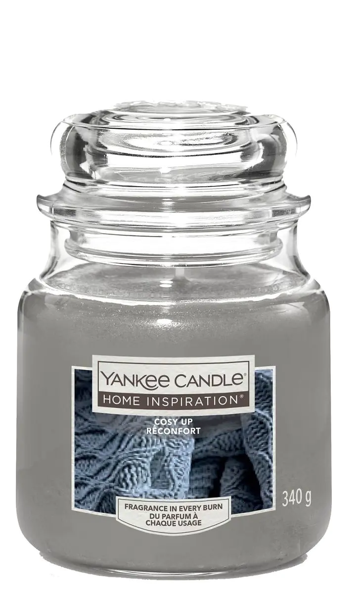 Yankee Candle Home Inspiration Cozy Up Stearinlys Mellem
