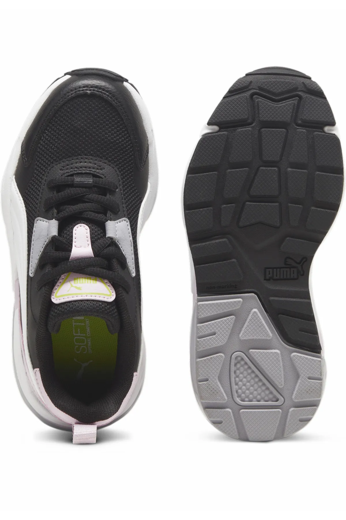 Puma  Sneaker - Schwarz - Flacher Absatz