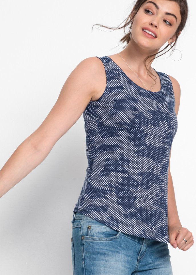 Stretch-Jeans mit Reißverschluss