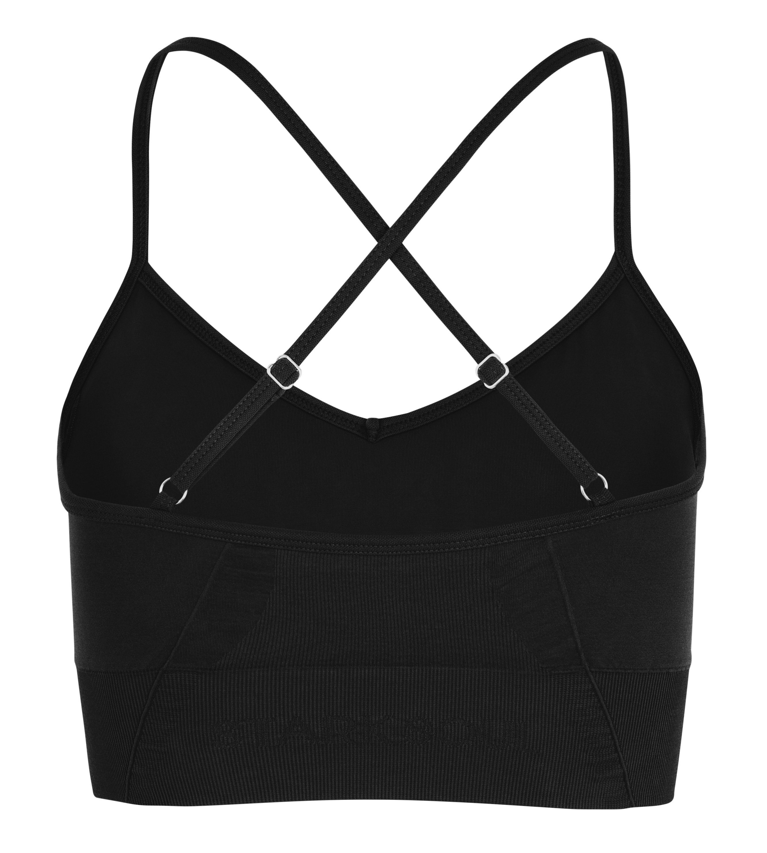Stark Soul® Sport-Bustier Seamless Bra OPAQUE mit herausnehmbaren Cups