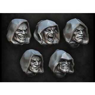Hooded heads (5)