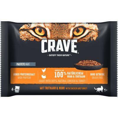 Crave Pouch Multipack 4 x 85 g