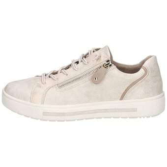 Jana Sneaker Schnürer in beige