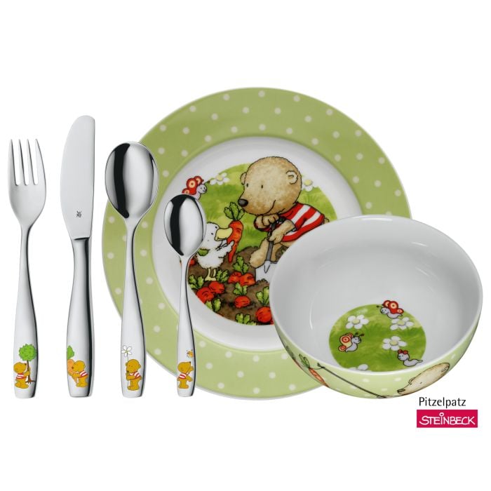Kinderbesteck-Set Pitzelpatz, 6-teilig