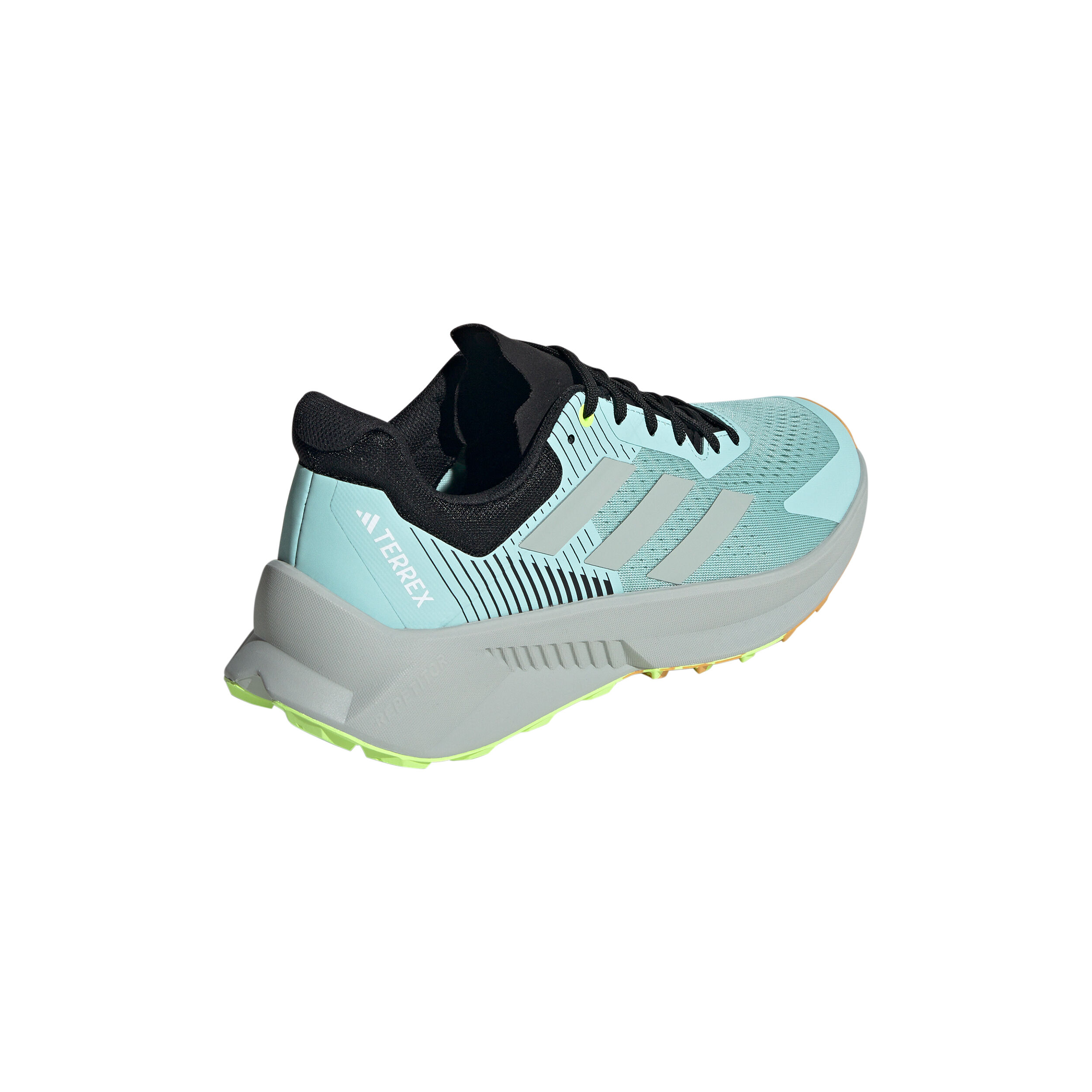 Terrex Soulstride Flow Trailschuh Herren - Grau, Limette
