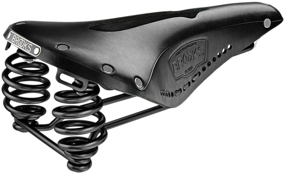 Brooks Flyer Carved Sattel black kaufen | Bike-Discount