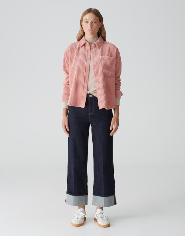 Cordbluse Fanki