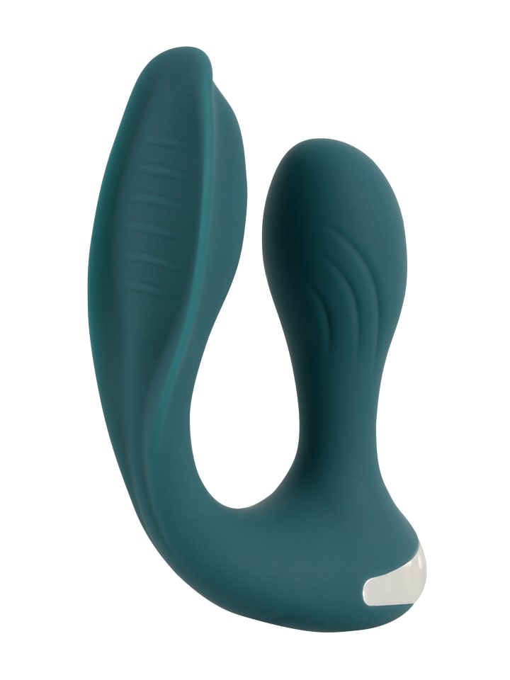 Sweet Smile Vibrator RC Hands-free Vibrator in türkis günstig kaufen 10,8 cm