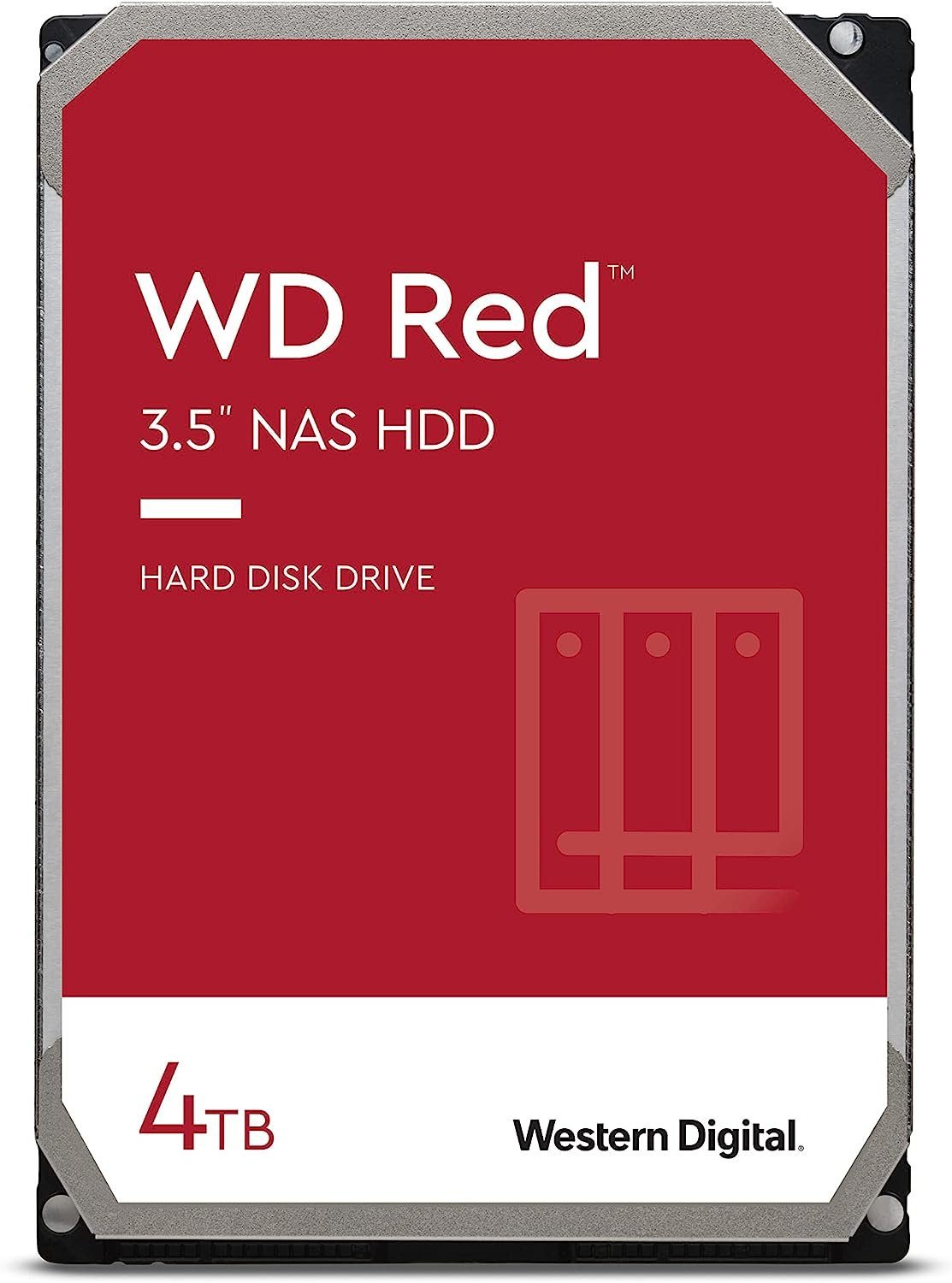 Western Digital WD Red Plus Festplatten NAS HDD 4/8/12 TB 5640 rpm 128 MB 3,5