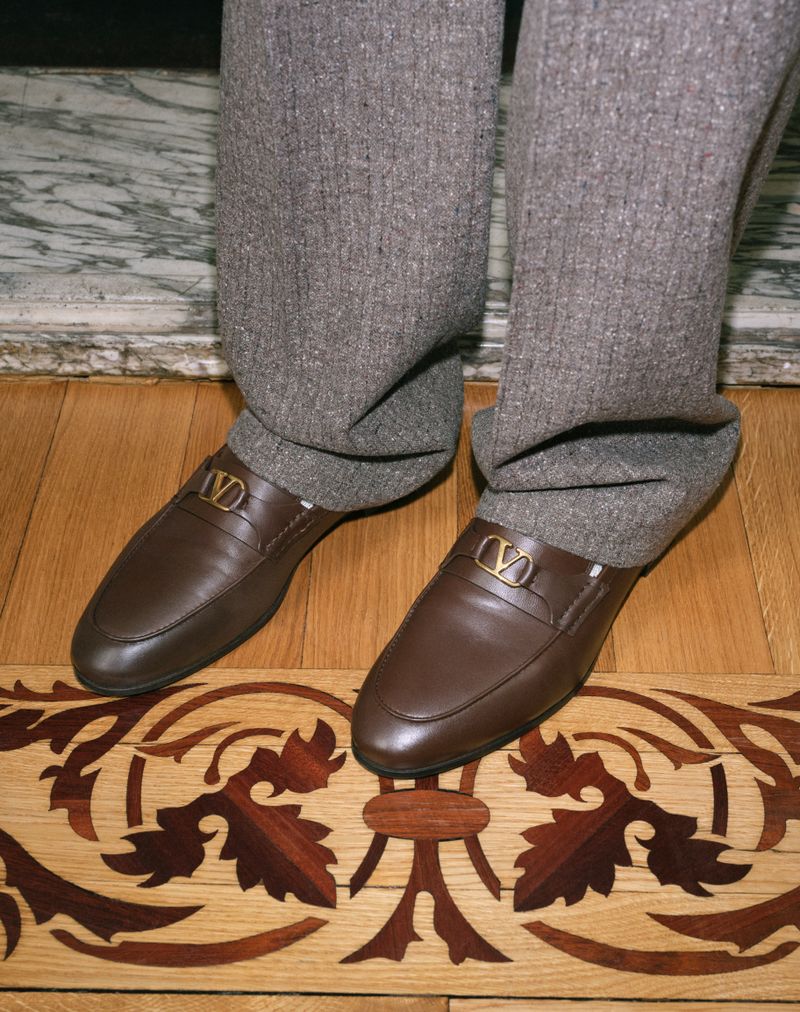VLogo Signature Moccasin I Nappa Læder