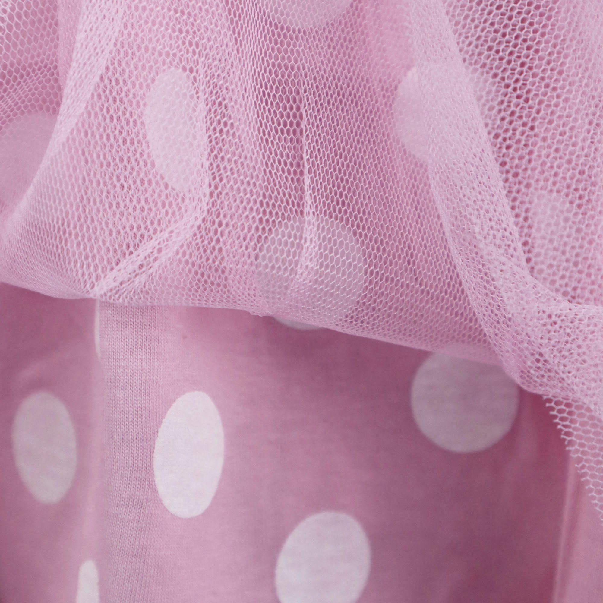 Minnie Mouse Tüllkleid  Minnie Maus Mädchen Kinder Kleid Gr. 104 bis 134