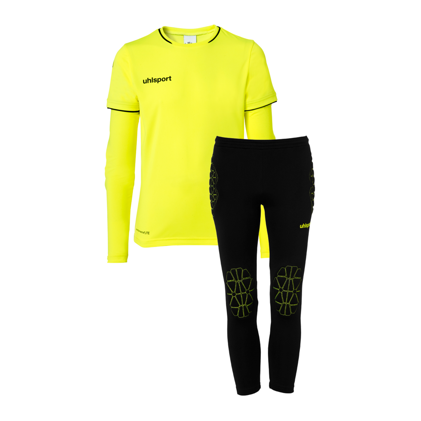 Uhlsport Save Goalkeeper Torwartset Kids Gelb F07