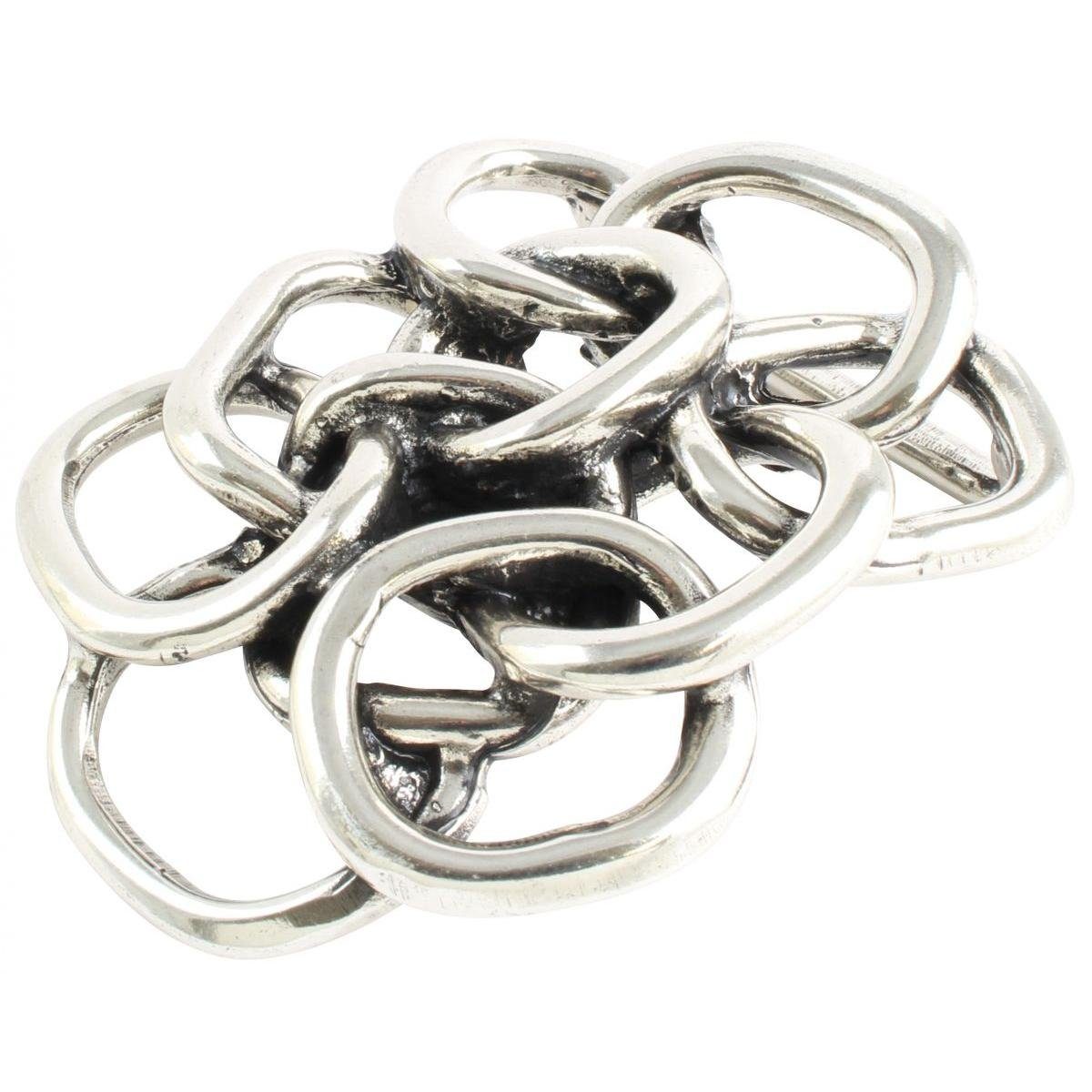 BELTINGER Gürtelschnalle Ringe 4,0 cm - Buckle Wechselschließe Gürtelschließe 40mm - Gürtel bis