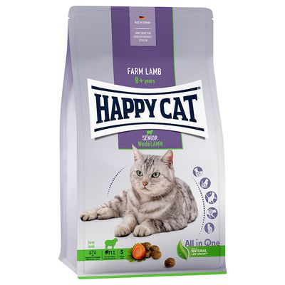 Mixpaket Happy Cat Senior 2 x 4 kg
