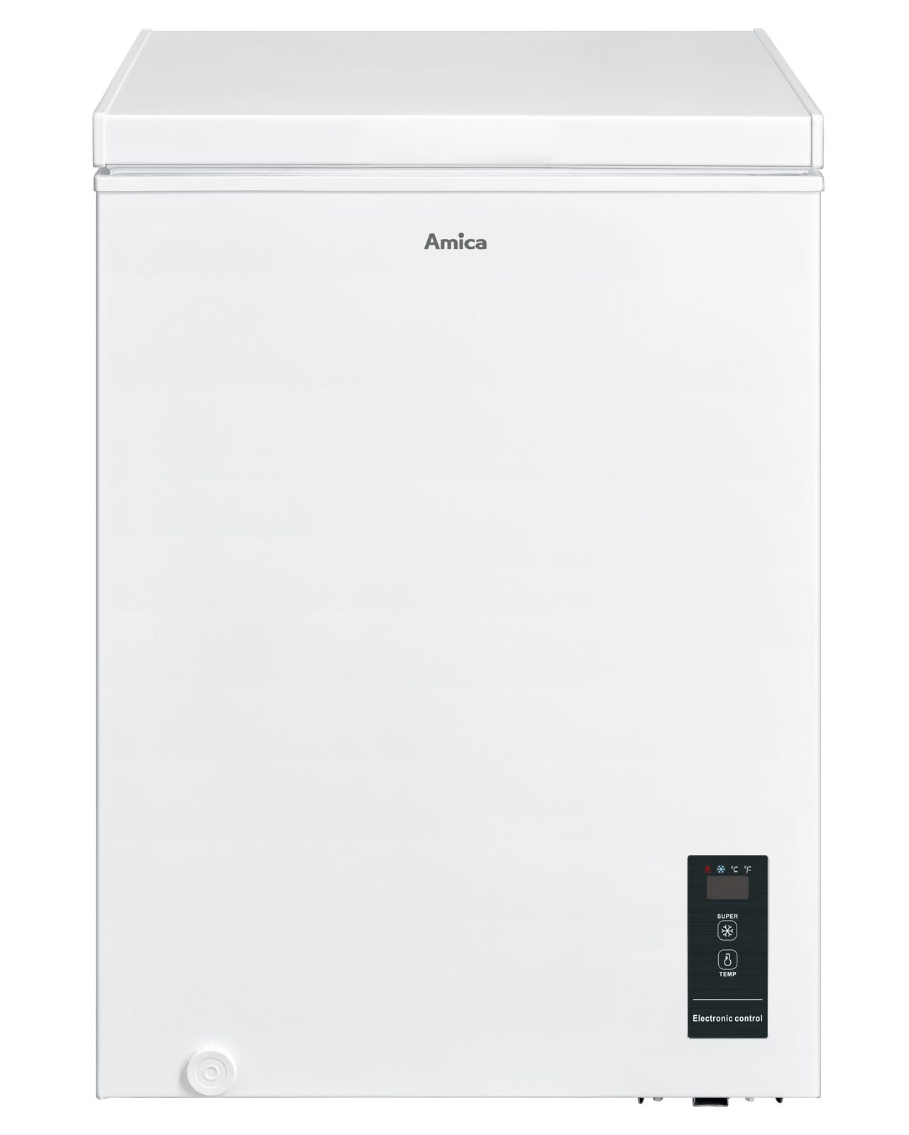 Amica Gefriertruhe GT 311 101 W, 99L Supergefrierfunktion FrostControl weiß