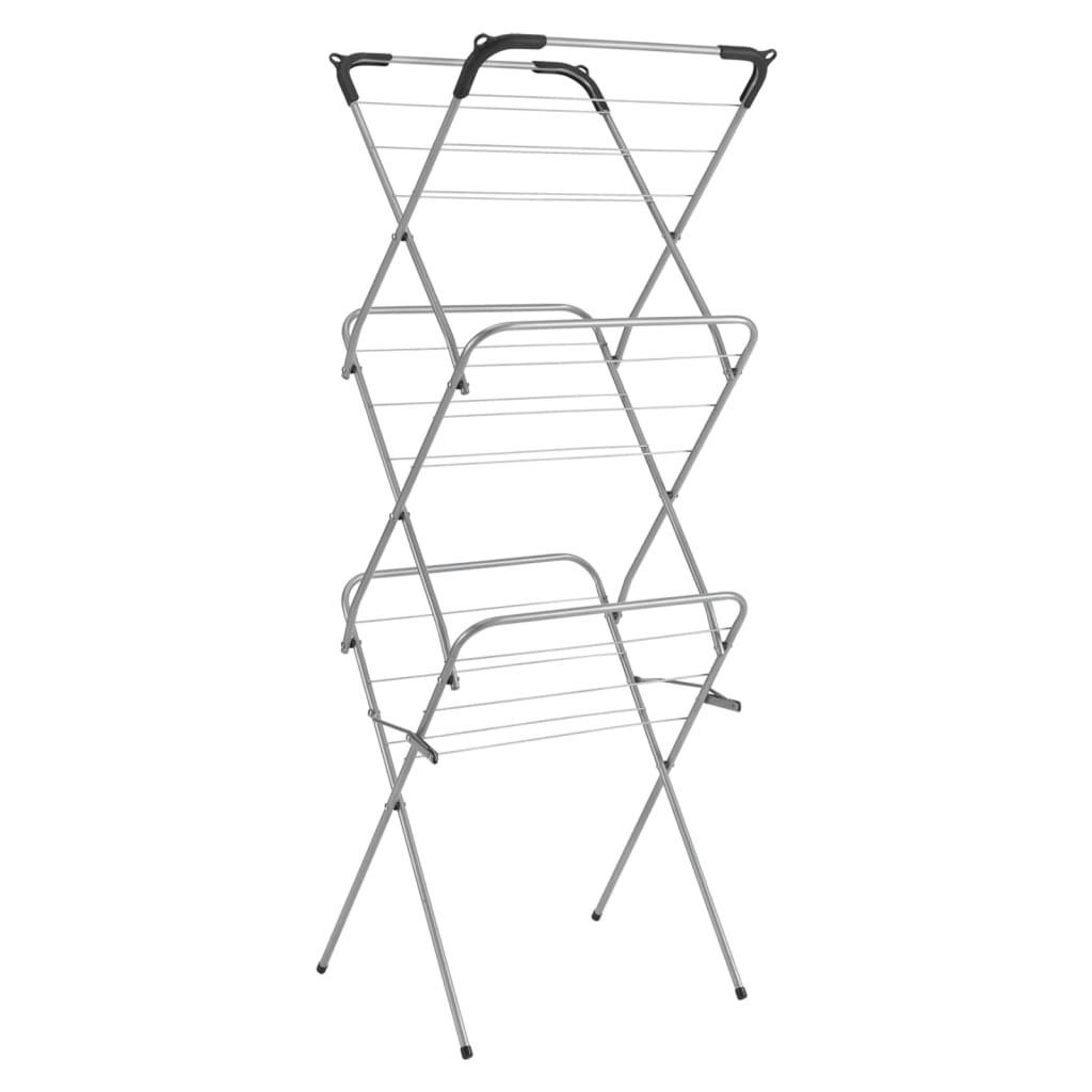 Metaltex Wäscheständer Turm-Wäschetrockner mit 3 Etagen Tec Concerto Slim 9,5 m