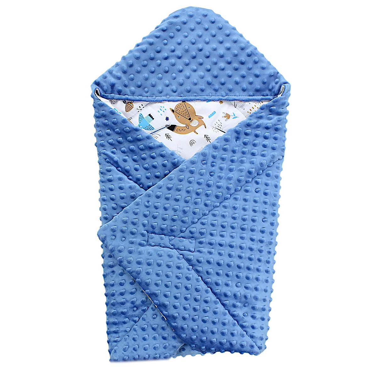 Baby Winter Einschlagdecke für Babyschale Wattiert für Kinder