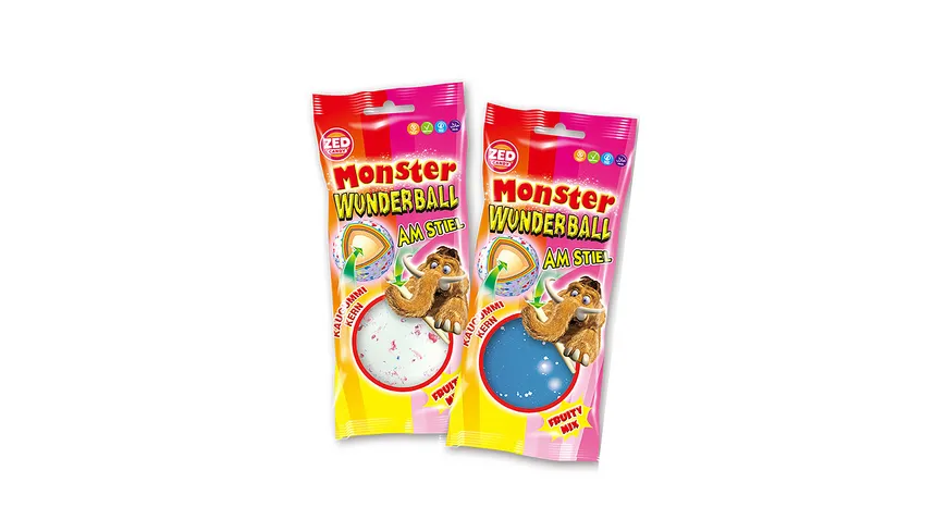ZedCandy Monster Wunderball Fruity am Stiel 60 g