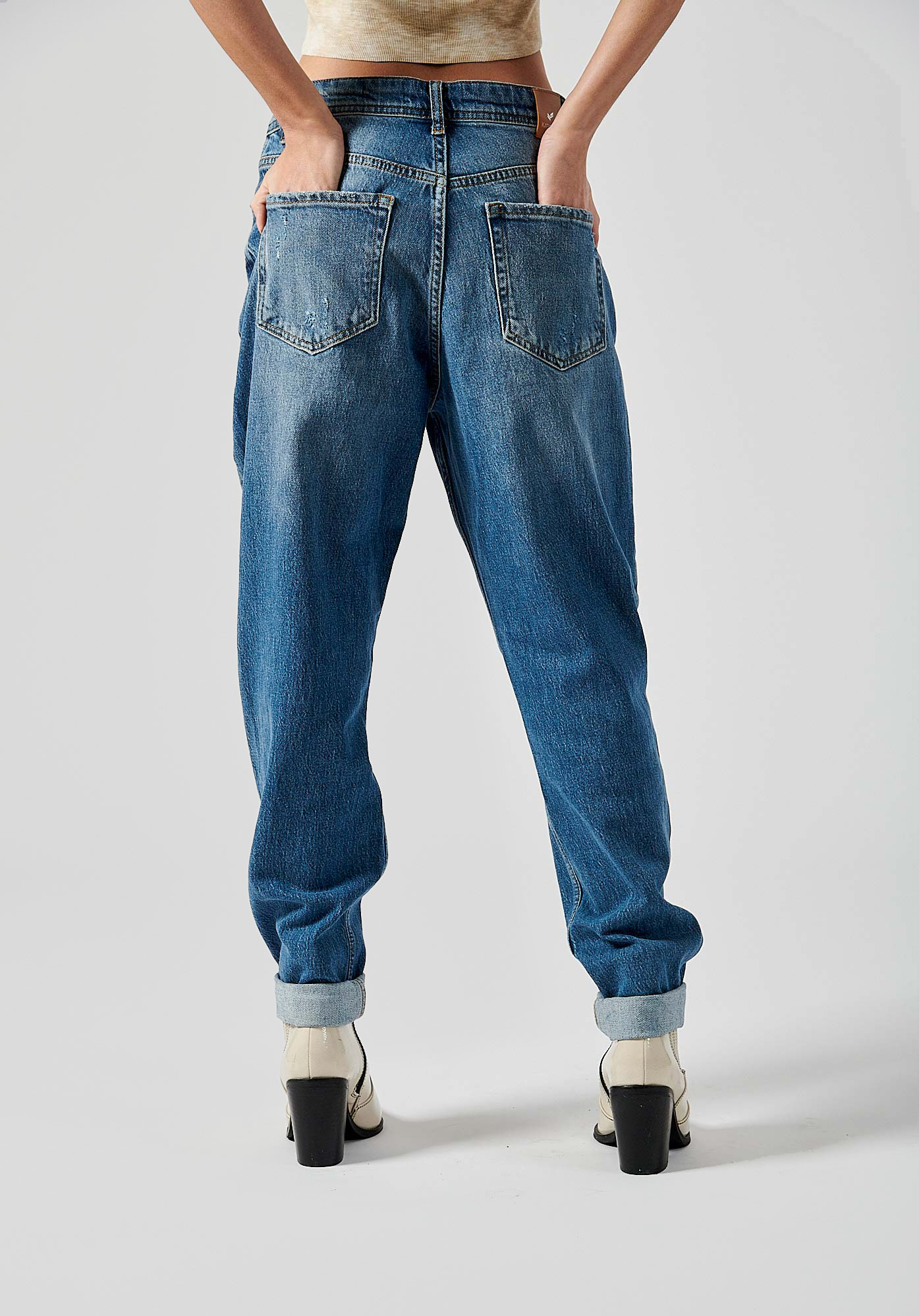 EMI    Jean boyfriend femme