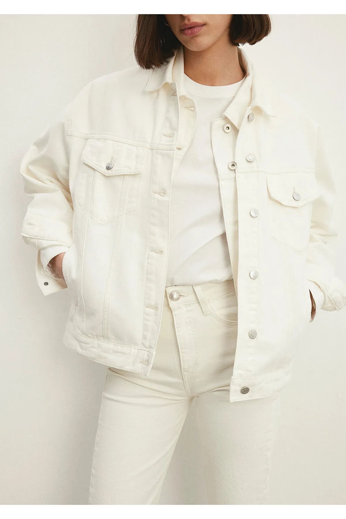 Mavi  Luna 90s - Off-White Jeansjacke1110177-84112